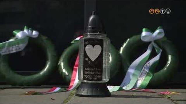 Megemlékezést tartottak a Haladás VSE legendás játékosának, Szarka Zoltán halálának 10. évfordulóján Megemlékezést tartottak a Haladás VSE legendás játékosának, Szarka Zoltán halálának 10. évfordulóján