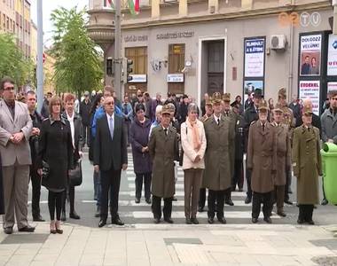 Az 1956-os forradalomra emlkezett a vros