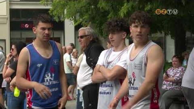 Ötödik alkalommal rendezték meg Szombathely Fő terén a Streetball Challenge Hungary vasi állomását Ötödik alkalommal rendezték meg Szombathely Fő terén a Streetball Challenge Hungary vasi állomását