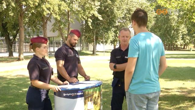 Hatrvadszokat toboroz a rendrsg Vas megyben is