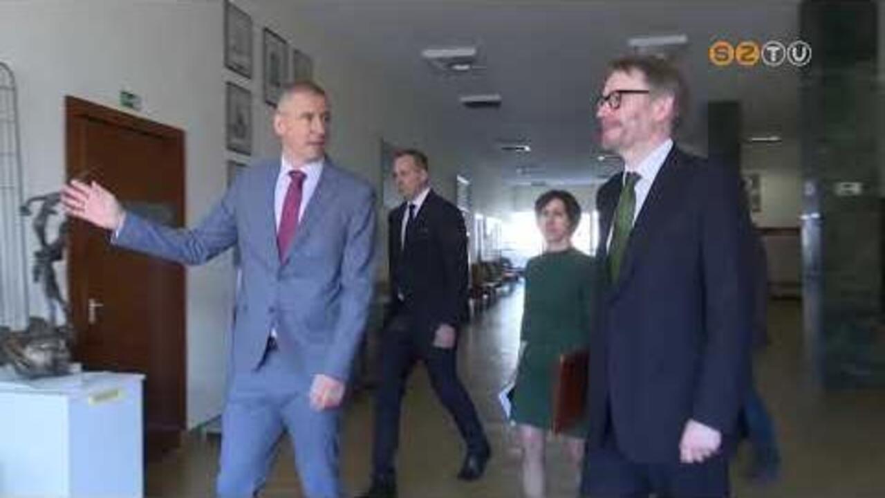 Szombathelyre érkezett Justin McKenzie Smith brit nagykövet Szombathelyre érkezett Justin McKenzie Smith brit nagykövet