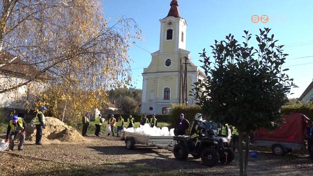 Komplex vdelmi gyakorlatot tartottak magyar, szlovn s osztrk tzolt egysgek Alsszlnkn