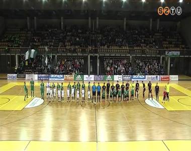 Dntetlen a zld-fehr futsal rangadn