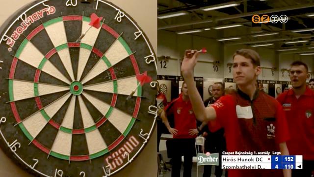 Trtnelmi sikert rt el a Szombathelyi Darts Club Sportegyeslet