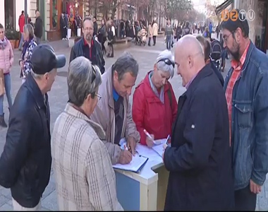 A F tren folytatdott a Fidesz alrsgyjt akcija