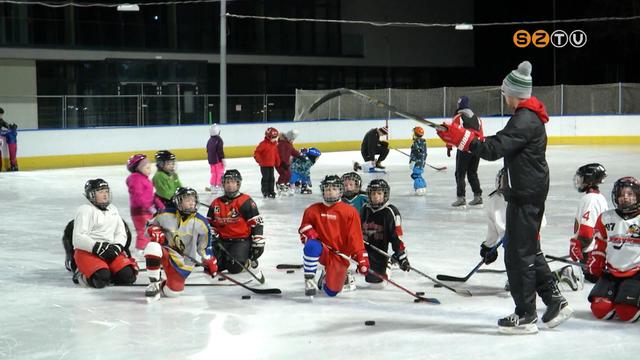 Az egyik legnpszerbb tli sportg a jgkorong