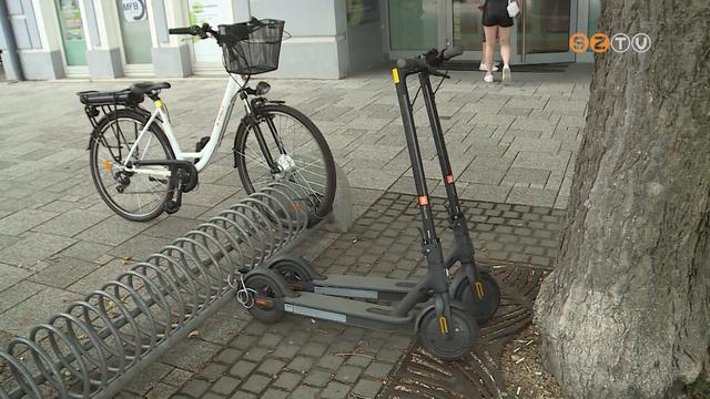 Heteken bell megjelenhetnek Szombathely utcin a klcsnzhet elektromos rollerek