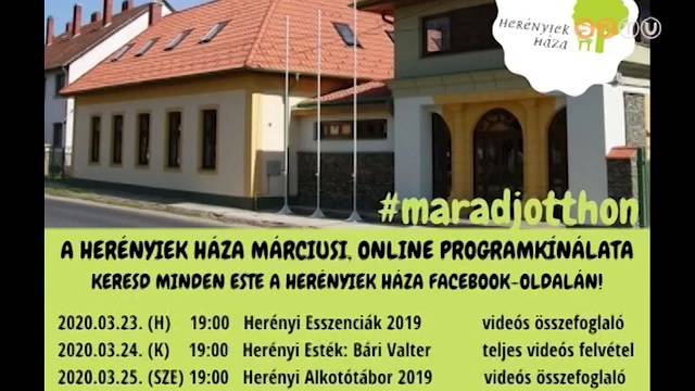 Az online trbe helyezte t programjait a Hernyiek Hza