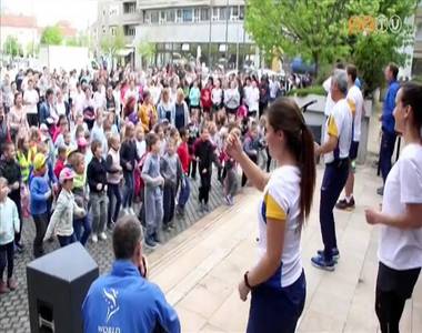 Szombathely volt az egyik llomsa a Peace Run olimpiai stlus vltfutsnak