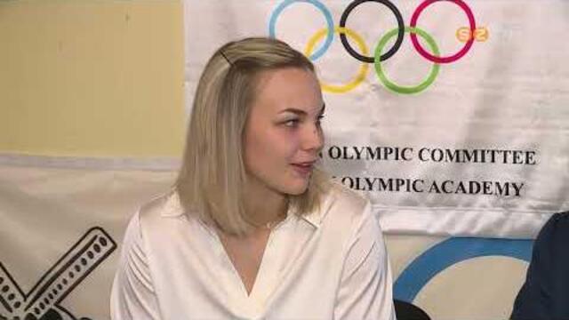 Pásztor Noémi volt a Halmay Zoltán Olimpiai Hagyományőrző Egyesület beszélgetés-sorozatának vendége Pásztor Noémi volt a Halmay Zoltán Olimpiai Hagyományőrző Egyesület beszélgetés-sorozatának vendége