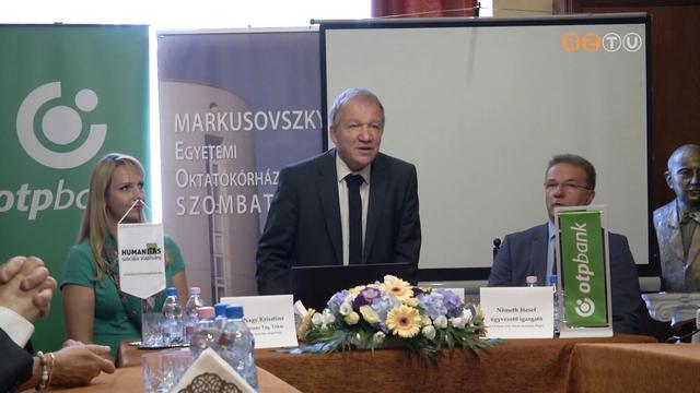 22 millis ajndkot kapott az OTP-tl a Markusovszky krhz